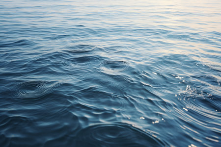 Captivating Harmonies: Unveiling the Ripples on the Surface of the Water --ar 3:2の素材