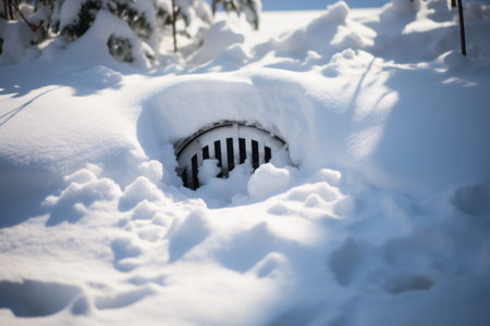 Winter Wonderland: The Enchanting Snow Covered Ventの素材