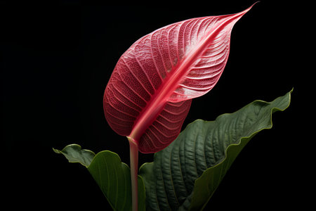 The Elegance of the Spadix: A Visual Exploration of Anthurium Flowersの素材