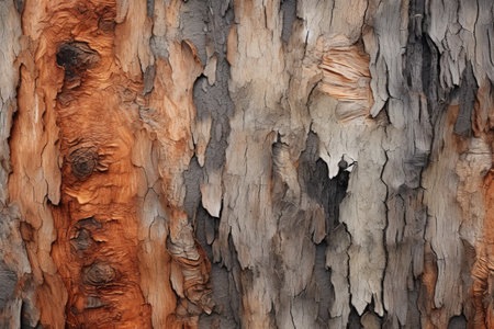 Exploring the Intricate Surface and Texture of a Tree Bark --ar 3:2の素材