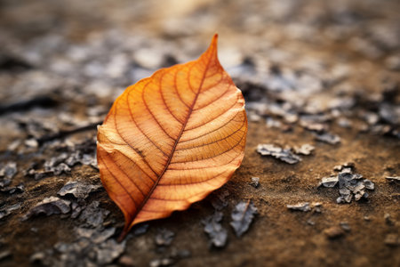 Captivating Composition: A Leafs Picture- Perfect Symmetry in 3:2 Aspect Ratioの素材
