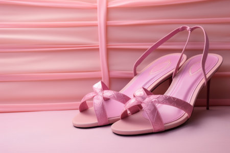Pairing Up: Playful Pink Bra and Funky Flip Flops â AR 3:2の素材
