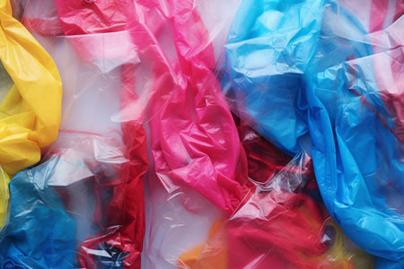 Exploring the Aesthetic Interplay: Plastic Bag Texture Printed in 3:2 Aspect Ratioの素材