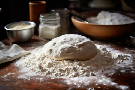 Home Baking: Getting Our Hands Dirty with Raw Dough and Flourの素材