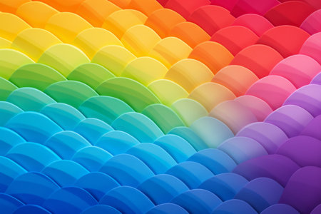 Vibrant and Captivating: AR 3:2 Rainbow Wallpaper Takes Your Walls to New Heights!の素材