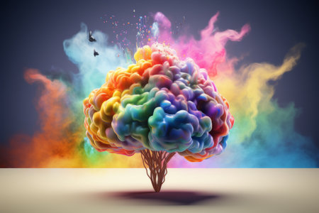 Unleashing the Boundless Power: A Kaleidoscope of Creativity, Positive Thinking, and AI-Guided Imagiの素材