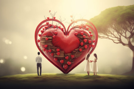 Healing with Heart: Embracing the Concept of Health Insurance and Treatment Infused with Love and Wiの素材
