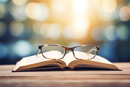 Focusing on Knowledge: Visualizing Education in Soft-Focus Reading Glassesの素材