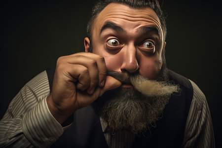 The Mans Nose Pinching Experience: AR 3:2 Unveils a Unique Gestureの素材