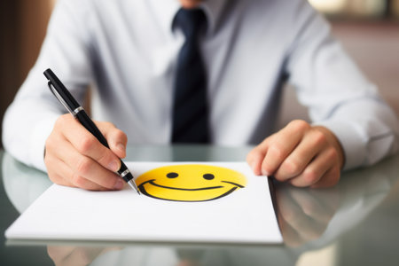 Exploring the Power of Positivity in Customer Service: A Journey into Satisfaction, Feedback, and Meの素材