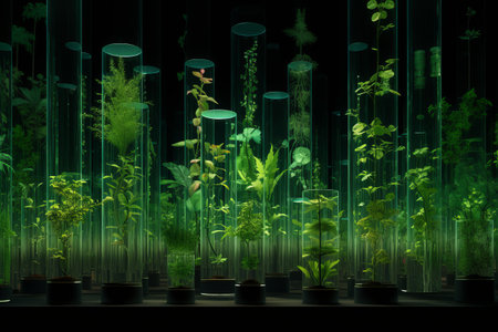 Revolutionizing Botany: Harnessing Generative AI for Cultivating Countless Green Plants in Test Tubeの素材
