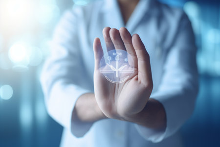 Insured Hand: Securing Medical Care with Insuranceの素材