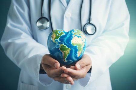 Global Healing: Embracing Unity and Wellness on World Health Dayの素材