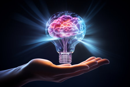 Empowering the Mind: Illuminating Ideas with Holographic Brain Projectionの素材