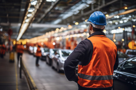 The Unsung Heroes: Enhancing Car Manufacturing Plant Efficiency through Skilled Workers, Safety Traiの素材