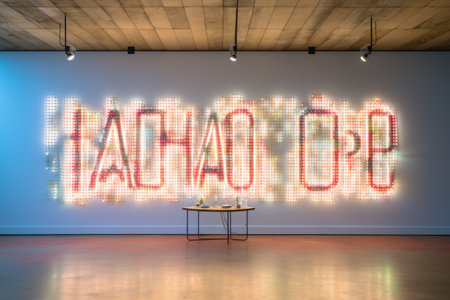 Transformative Illumination: The Health Inscription Unveiled on the Luminous Backdropの素材