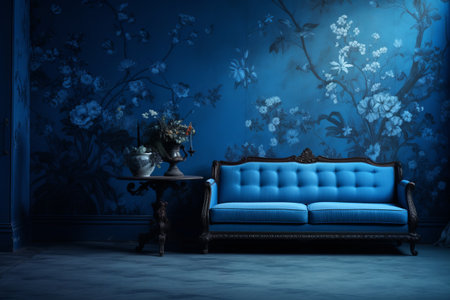 The Mesmerizing Beauty of Blue Wallpaper --ar 3:2の素材