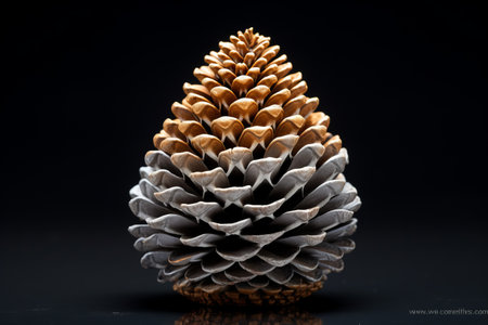 Enhancing Your Space with the Brown and Gray Decorative Pine Cone - AR 3:2の素材