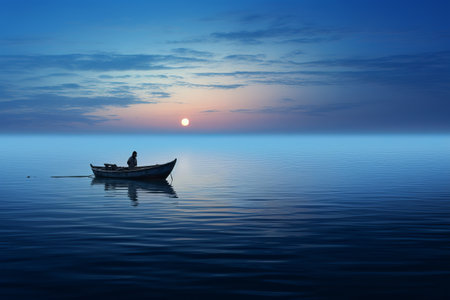 Serenity Reflected: Captivating AR 3:2 Calm Body of Waterの素材