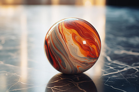 Stunning Close-Up: Captivating Artistry in a Marbles 3:2 Frameの素材