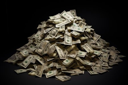 Diverse Array of Nominal Dollar Stacks: AR 3:2の素材