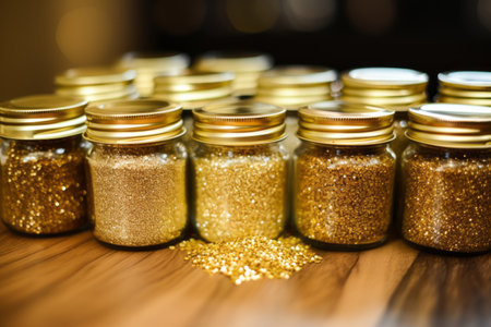 Glamorous Gold Glitter Lot Delivers 3:2 Luxury Sparkleの素材