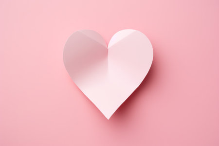 Delicate Emotions Unfold on a Light Pink Canvas --ar 3:2の素材