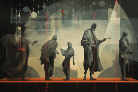 Exploring the Composition: Decoding the 3:2 Ratio in Artistic Figuresの素材
