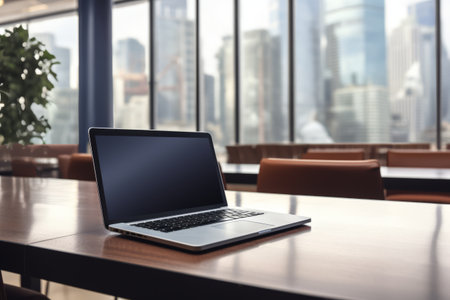 The Power of Consultancy: Unlocking Potential with a Laptop in the Officeの素材