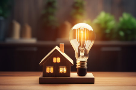 Enlightening Ideas: Uniting Construction, Power Energy, and Home Concepts with a Creative Light Bulbの素材