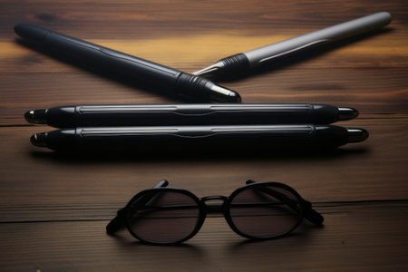 Unexpected Interruptions: The Tale of Two Pens, an Apple Keyboard, and Eyeglassesの素材