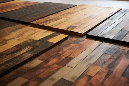 Artistic Textured Decorative Boards Enriching Floors: Captivating 3:2 Guideの素材