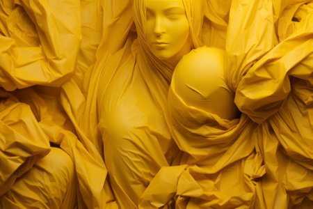 Shattered Dreams: The Tale of the Yellow Crumpled Paper - AR 3:2の素材
