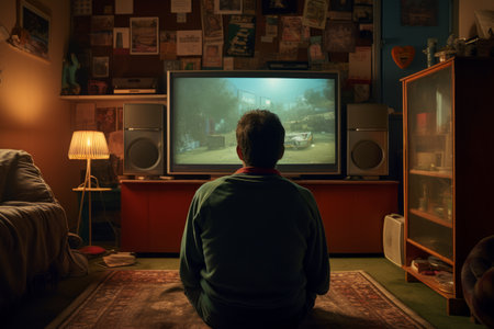 The Captivating World: A Man's Journey Through the TV, A Point of View Experienceの素材