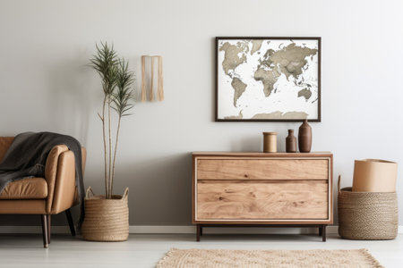 Stunning Scandinavian Home Interior: A Blend of Modern Design and Nordic Minimalismの素材