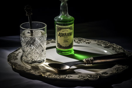 Surreal Sips: Enhancing Absinthe's Charm With a Classic Pairingの素材