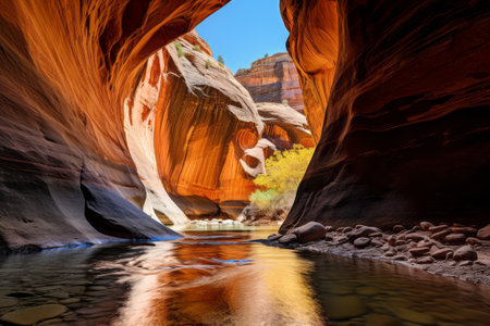 Exploring the Majestic Slot Canyons of Utah's Grand Staircase Escalante National Monument: Dry Forkの素材