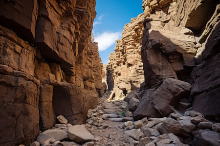 Lost in Time: Exploring the Enchanting Depths of the Canyonの素材