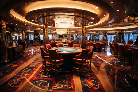 Exploring the Glamorous Casino Haven Inside the MSC Splendida: A Glimpse into Luxury at Seaの素材