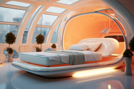 The Evolution of Sleep: Exploring the Horizon of Future Bedsの素材