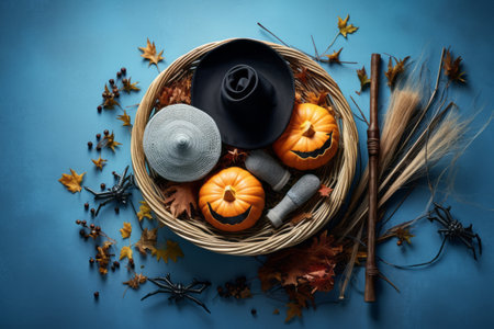 Hauntingly Beautiful: Unveiling Halloween's Enchanting Ambiance - Explore the Eerie Delight of Pumpkの素材