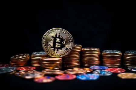 Betting on the Future: Bitcoin Casino Games ignite Cryptocurrency Fever among Gamblersの素材