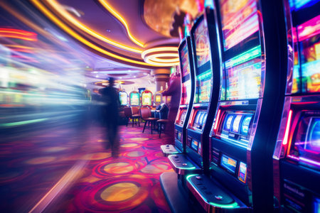 Glimpses of Excitement: Capturing Casino Games Aboard a Relaxing Cruise Shipの素材
