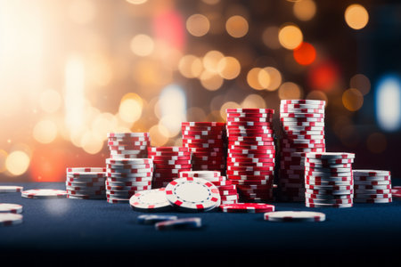 Embracing the Thrills: Unwind with Casino Card Games Amidst Casino Chips â @irag439995s Relaxed Advの素材