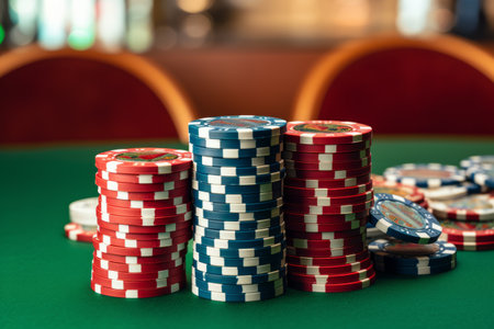 Gambling in Style: The Perfect Casino Poker Chips for a Successful Gameの素材