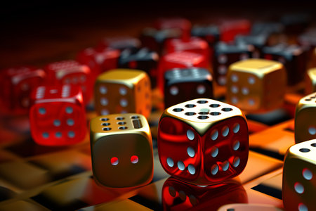 The Exciting World of Online Casino Dice Games: AR 3:2 - @irag439995 Brings Relaxation and Funの素材