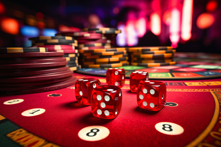 Dicing Away on the Craps Table: A Casino Adventure @irag439995 (Relaxed)!の素材