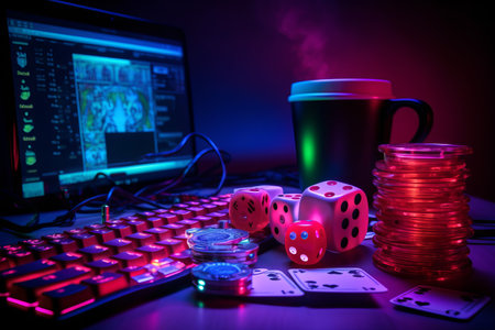 Criminal Playgrounds: Unveiling the Illicit Casino Under Neon Lightsの素材