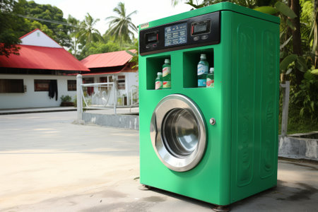 Enhancing Convenience: Coin Operated Washing Machine & Drinking Water Facilities Revolutionize Accomの素材