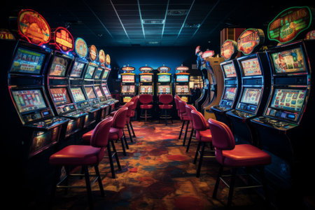 Nightlife in Las Vegas: Exploring the Casino Machinesの素材